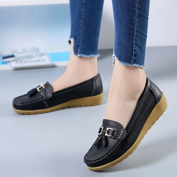 Orthopedic Leather Moccasin • Lupi™