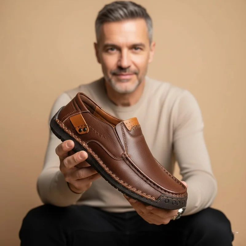Bravon™ – Premium Leather Comfort Shoes for Men