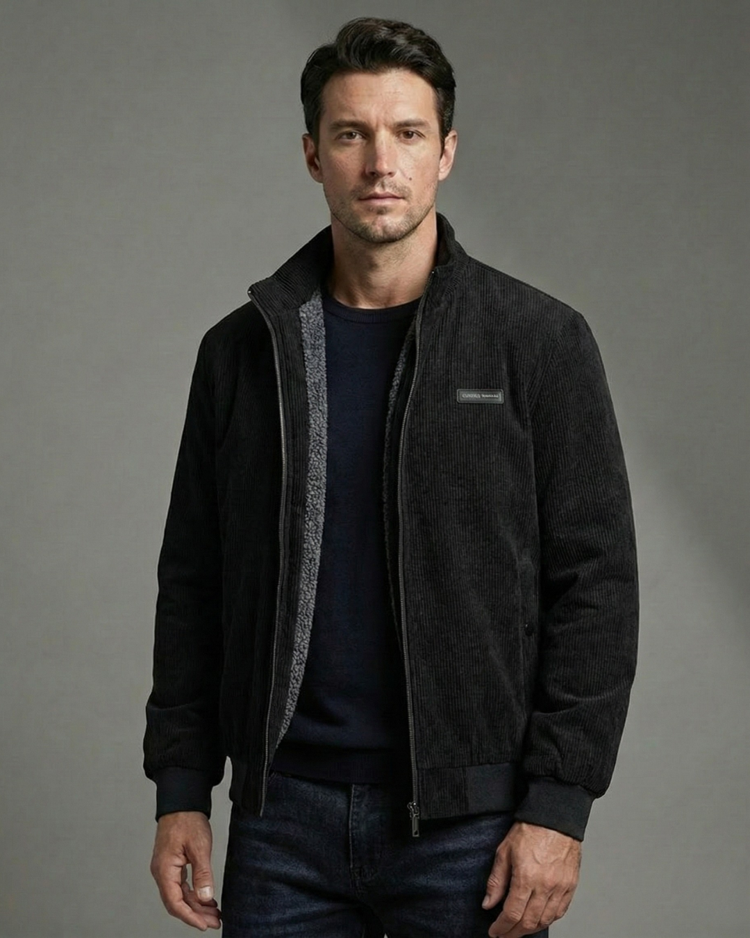 Nordhelm™ – Windproof insulated winter jacket for men