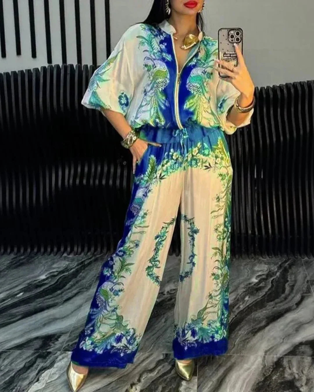 Satin Set with Elegant Shine and Effortless Comfort - Saori™