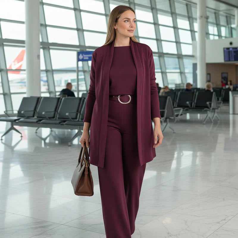 Elegant 3-Piece Set with a Flowing Fit – Lunara™