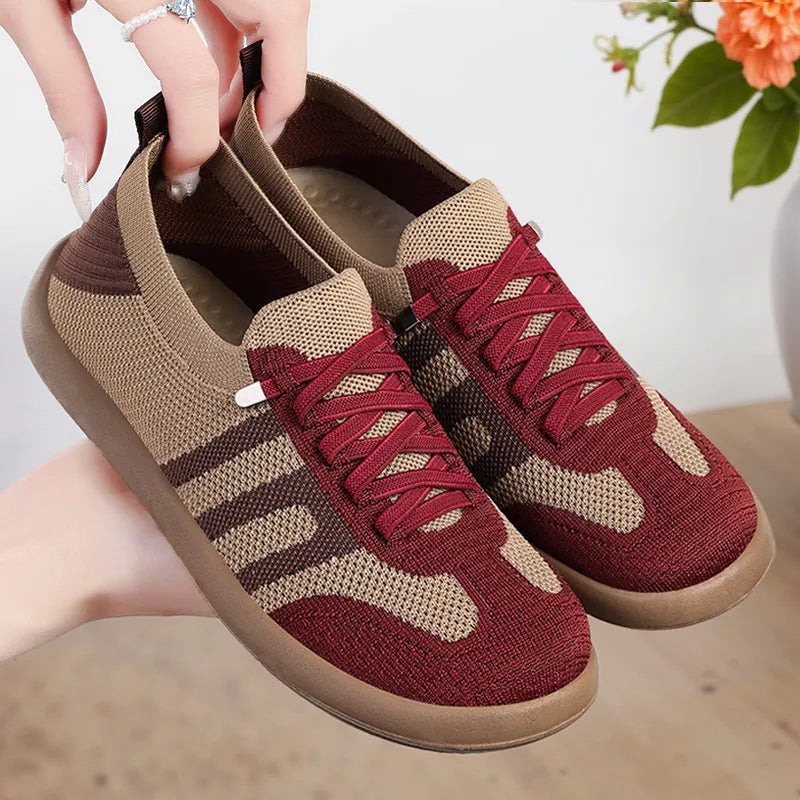 ErgoNova™ – Orthopedic Women’s Sneaker with Breathable Knit