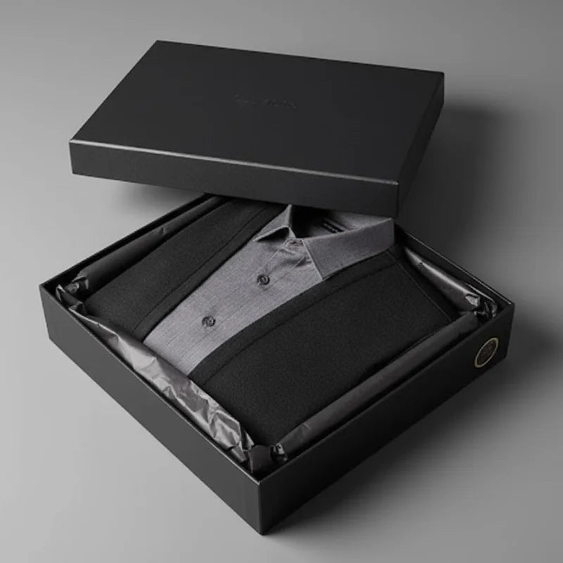 Cardigan Illusion™ – 2-in-1 Layered Shirt & Cardigan