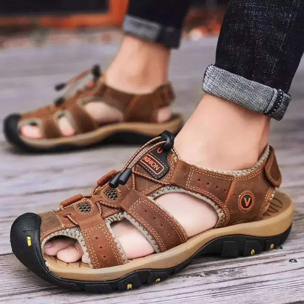 ErgoStride™–Sandales tout-terrain confortables pour hommes