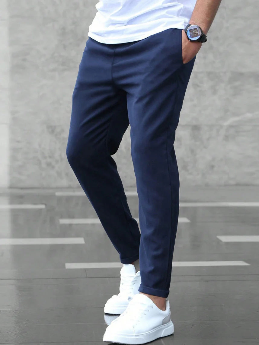 Slim-Fit Casual Pants for Modern Men – Jonas • Lupi™