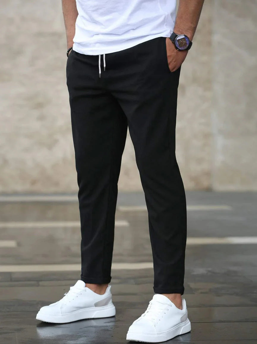 Slim-Fit Casual Pants for Modern Men – Jonas • Lupi™