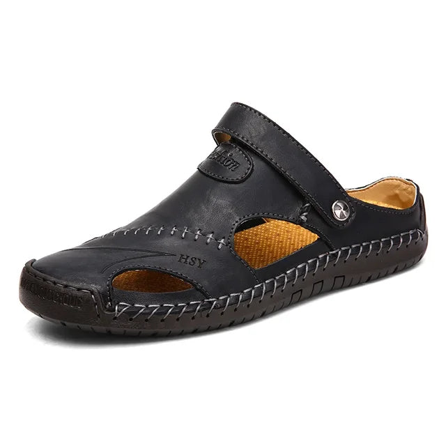 Orthopedic Leather Sandals - Lupi