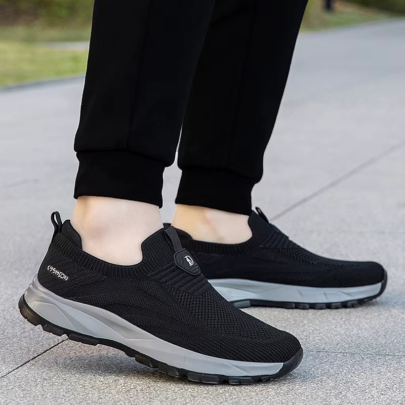Zapatos Ortopédicos Sin Cordones para Hombres • FlexRelief™