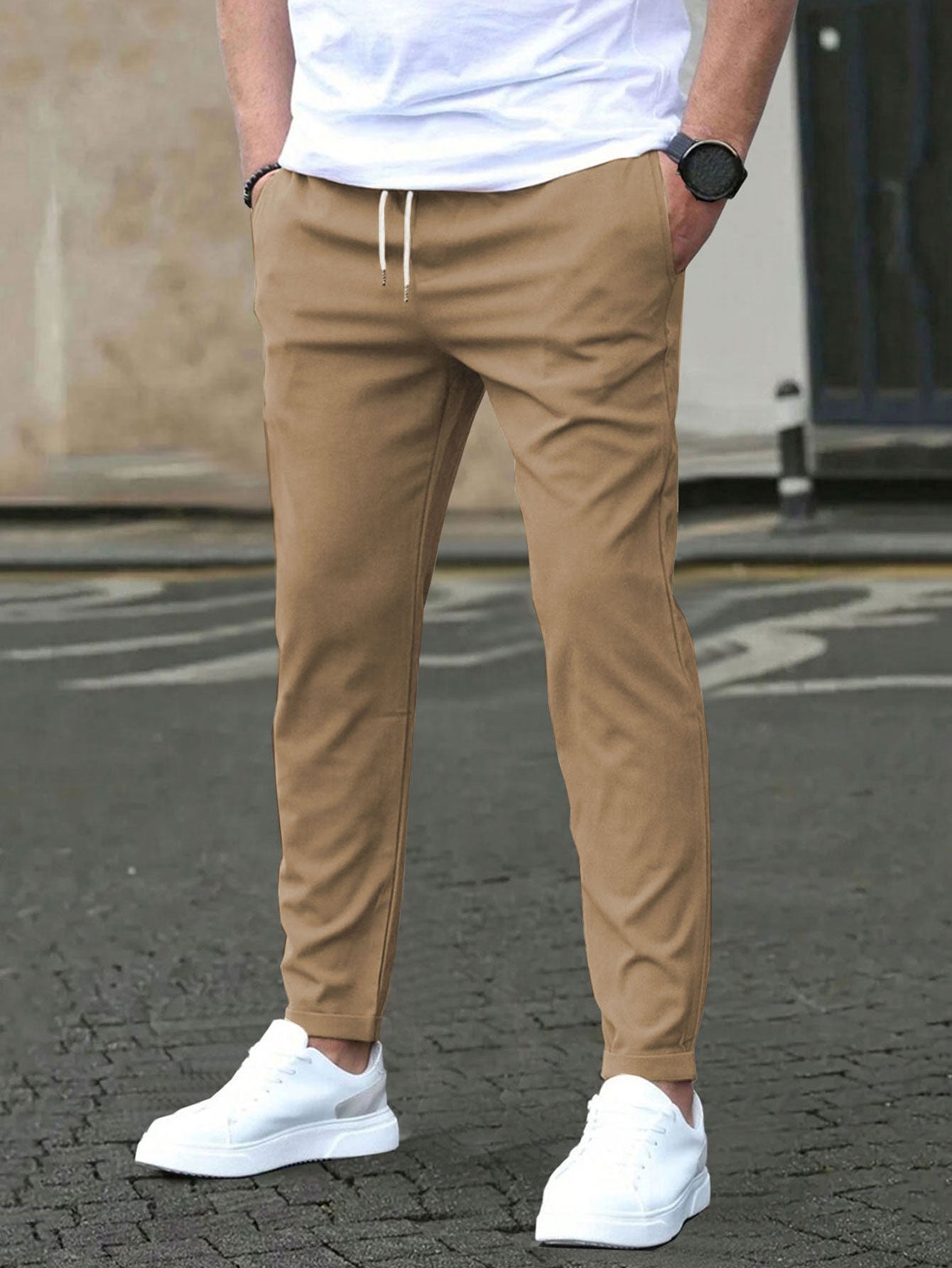 Slim-Fit Casual Pants for Modern Men – Jonas • Lupi™