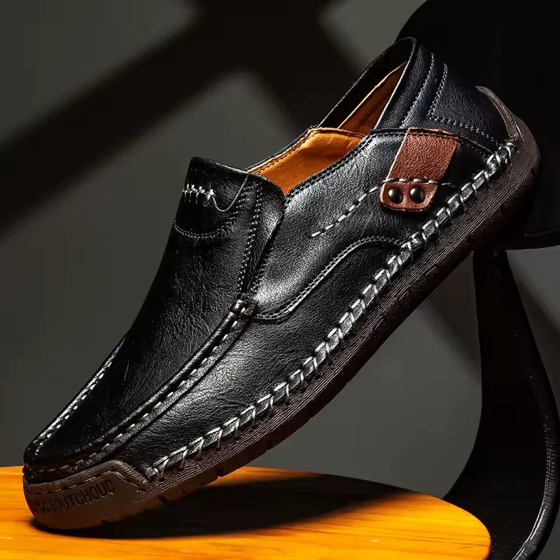 Bravon™ – Premium Leather Comfort Shoes for Men