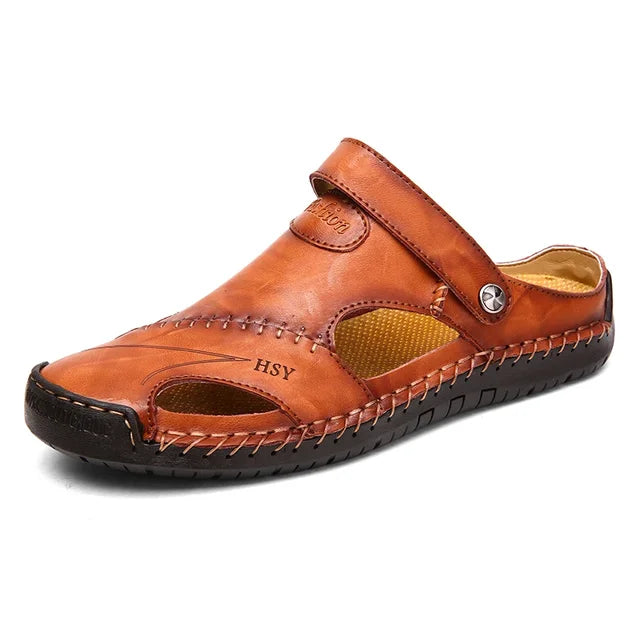Orthopedic Leather Sandals - Lupi