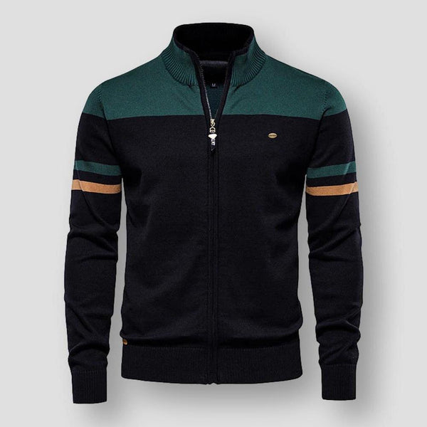 Atlas Chaqueta Bomber Retro a Rayas | Lupi