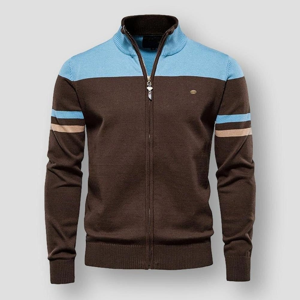 Atlas Retro Randig Bomberjacka | Lupi