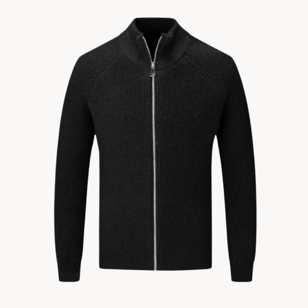 Colton Kaschmir-Pullover mit Reißverschluss | Lupi