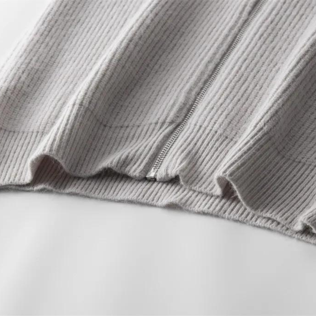 Colton Kaschmir-Pullover mit Reißverschluss | Lupi