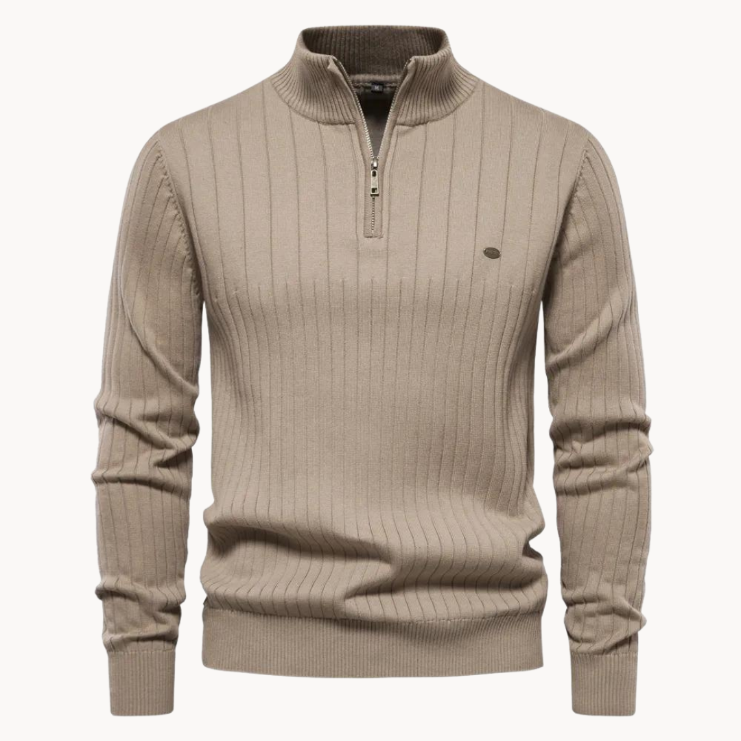 Jenson Quarter Zip Sweater | Lupi