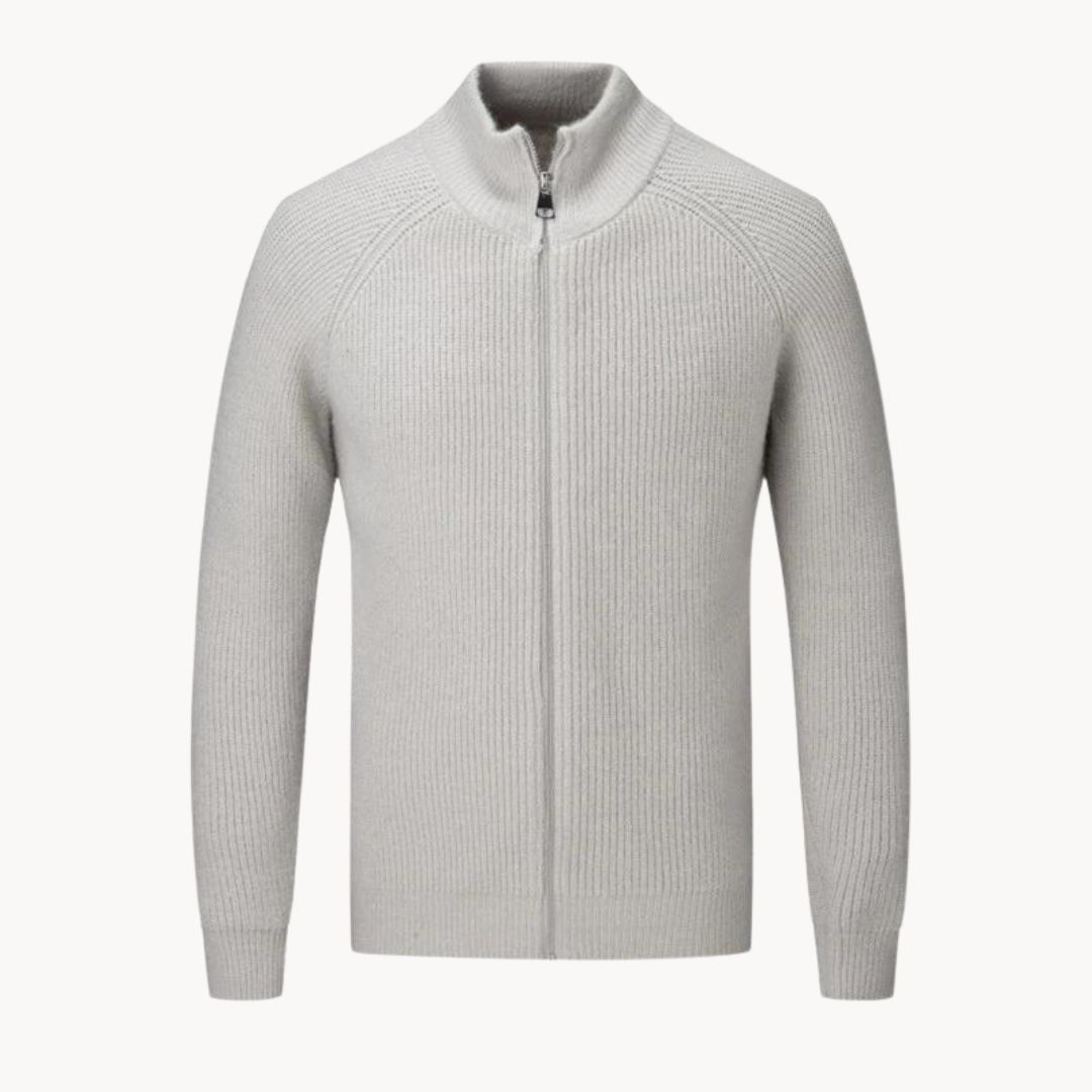 Colton Kaschmir-Pullover mit Reißverschluss | Lupi
