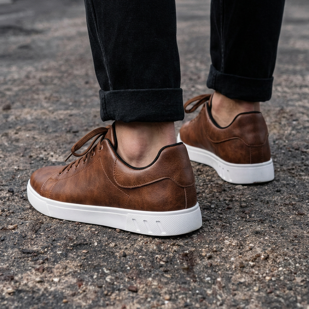 Jovan™ – Baskets en cuir élégantes et décontractées