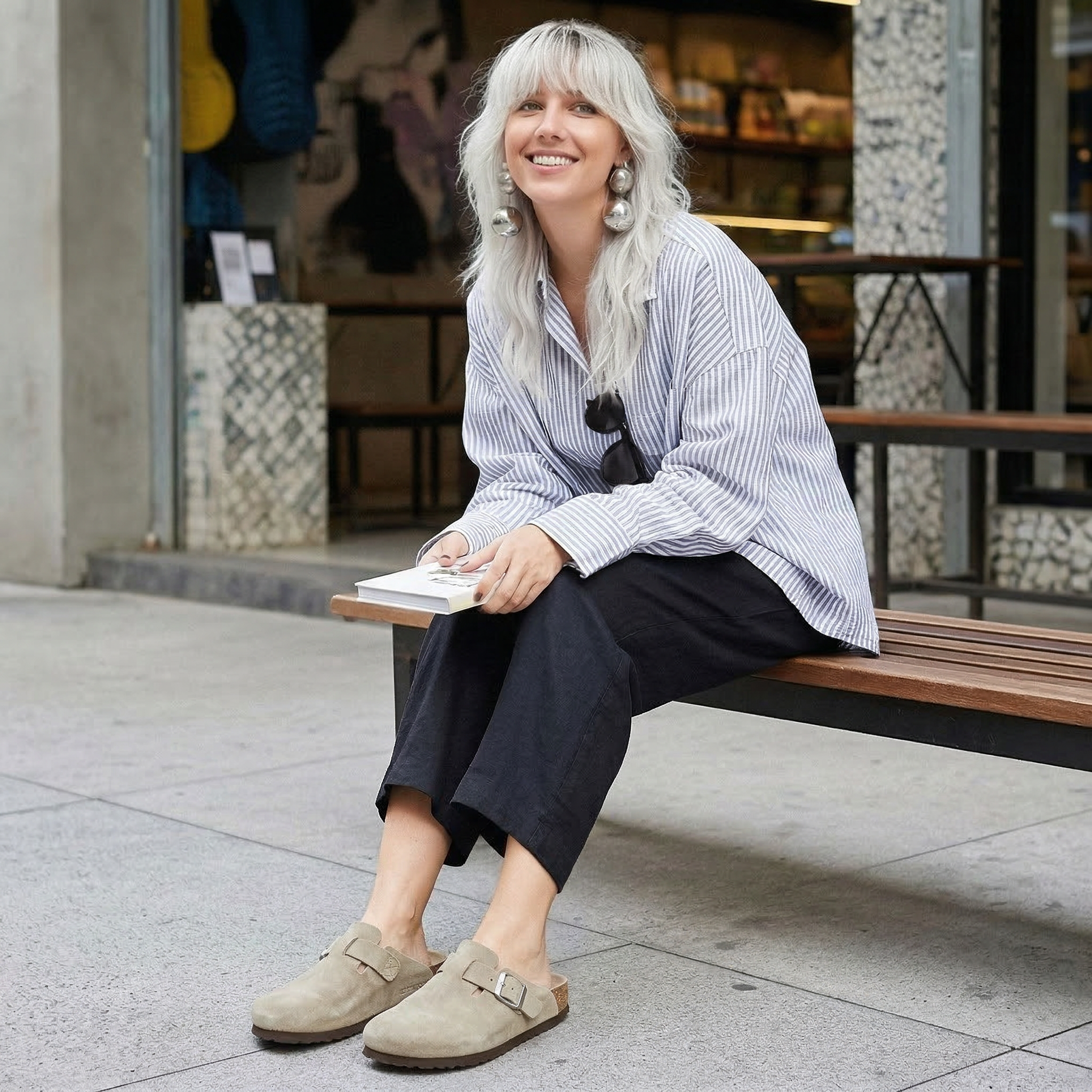 The Cloud Clog — Genuine Suede