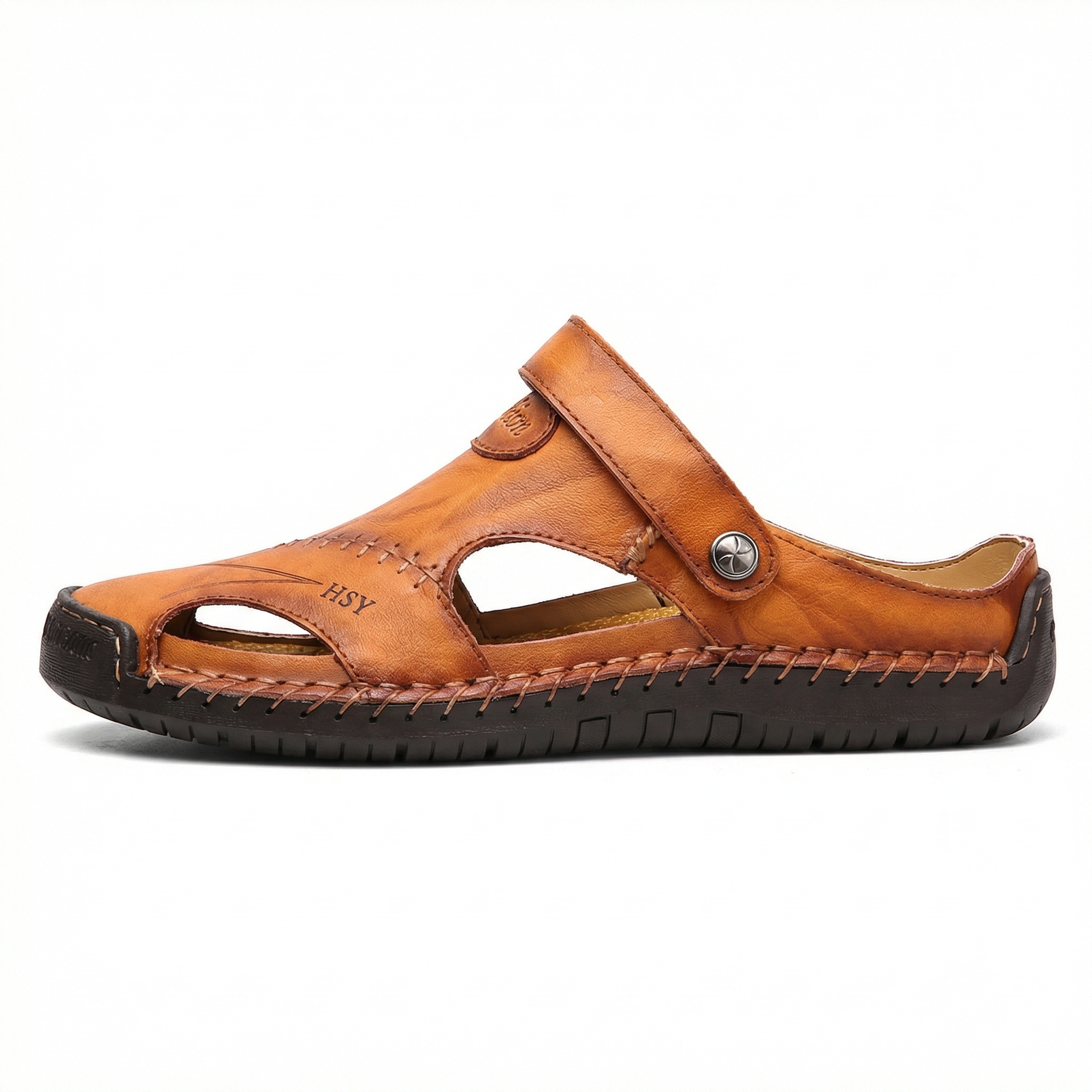 Orthopedic Leather Sandals - Lupi