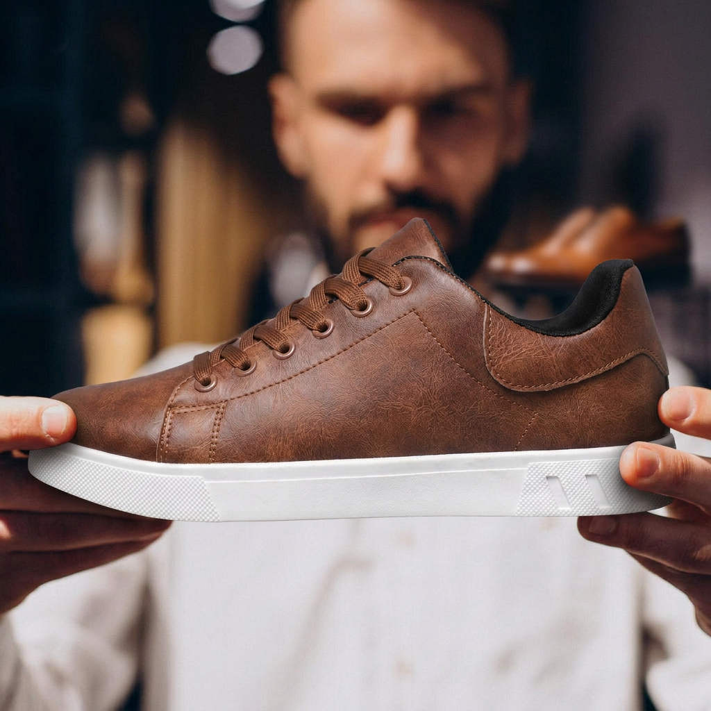 Jovan™ – Baskets en cuir élégantes et décontractées
