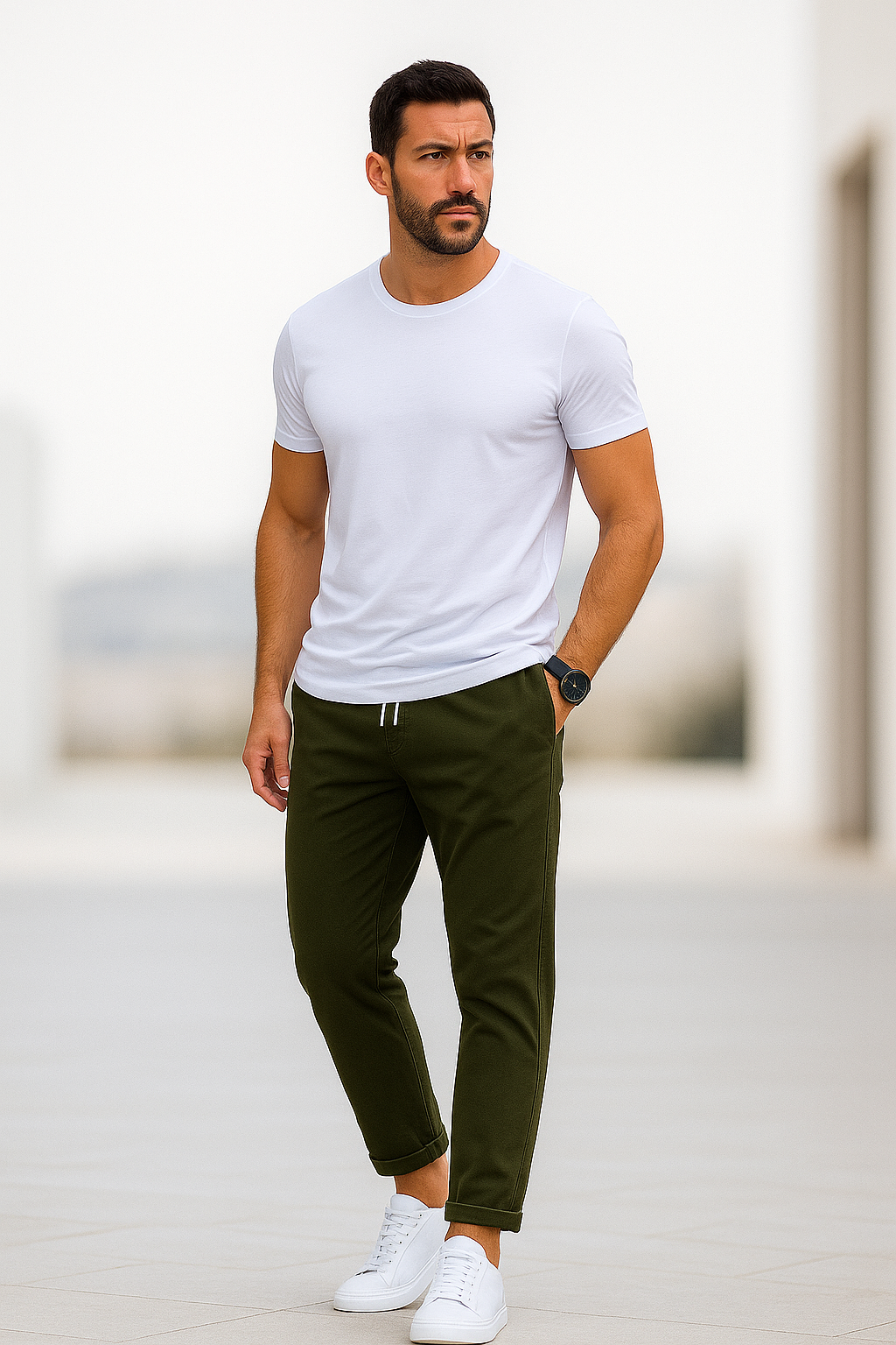 Slim-Fit Casual Pants for Modern Men – Jonas • Lupi™
