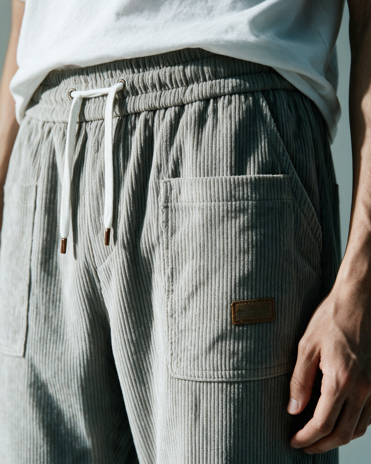Drawstring waistband
