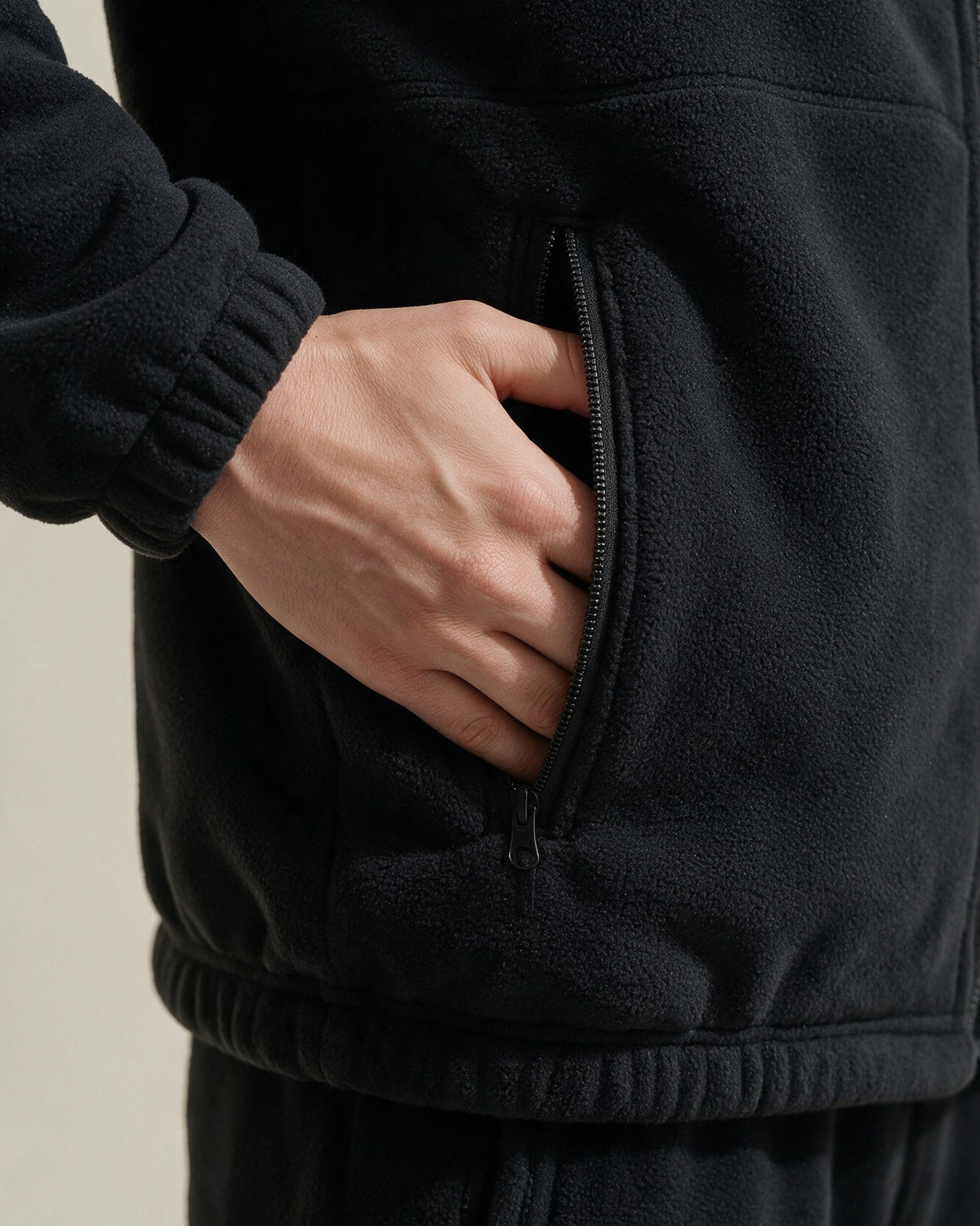 Norway Set — zip pocket on the jacket front