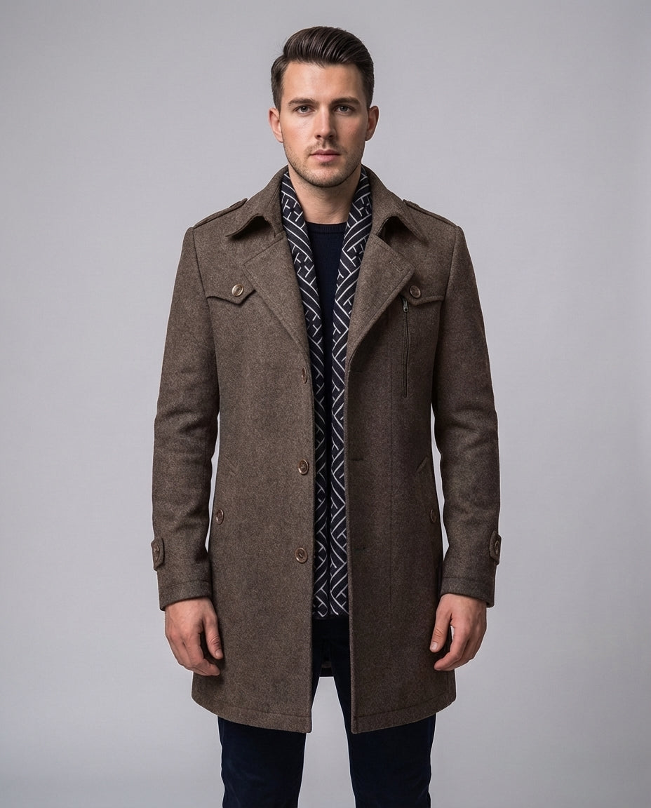 Kingsley™ Wolljacke – Zeitlose britische Wolljacke für stilvolle Wintertage