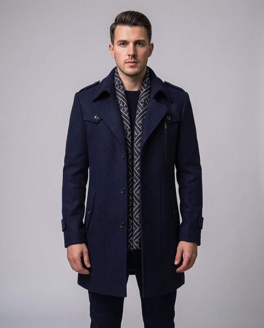 Kingsley™ Wolljacke – Zeitlose britische Wolljacke für stilvolle Wintertage