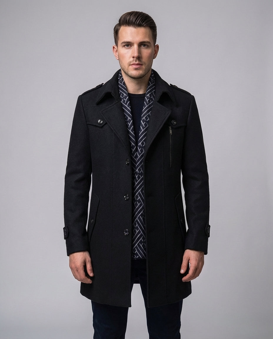 Kingsley™ Wolljacke – Zeitlose britische Wolljacke für stilvolle Wintertage