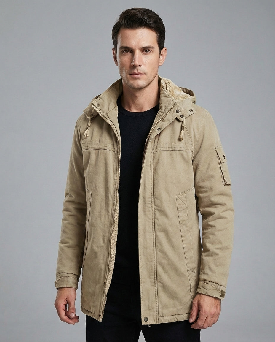 Nordelle™ Winter Coat – Men’s refined winter coat for everyday wear
