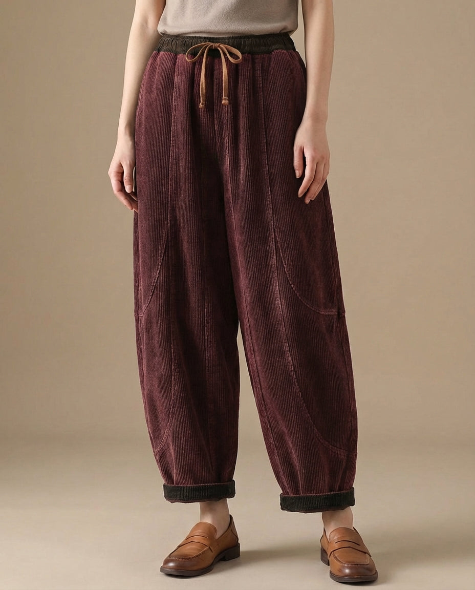 ZenWarm™ – Thermal fleece-lined harem pants