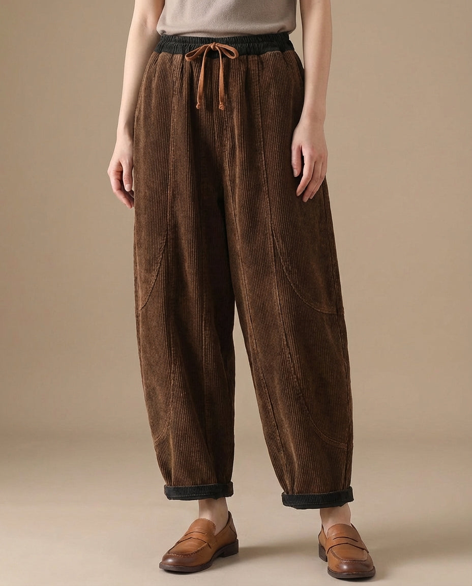 ZenWarm™ – Thermal fleece-lined harem pants