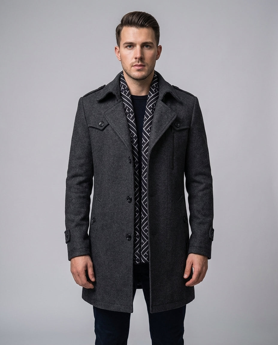 Kingsley™ Wolljacke – Zeitlose britische Wolljacke für stilvolle Wintertage