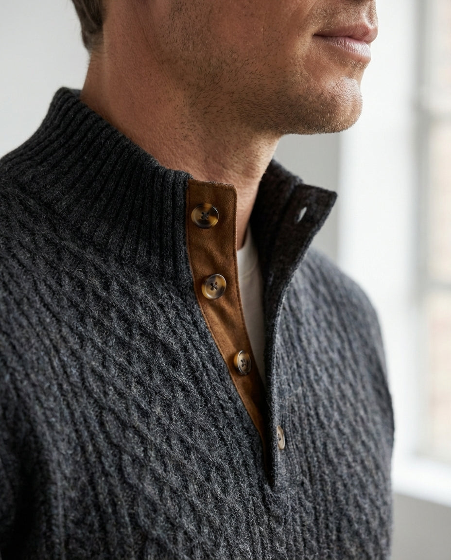 Crown™ – Classic High Collar Pullover