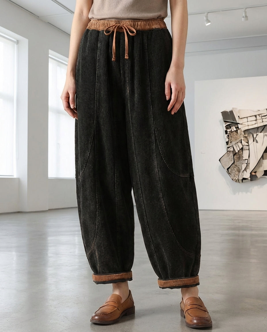 ZenWarm™ – Thermal fleece-lined harem pants