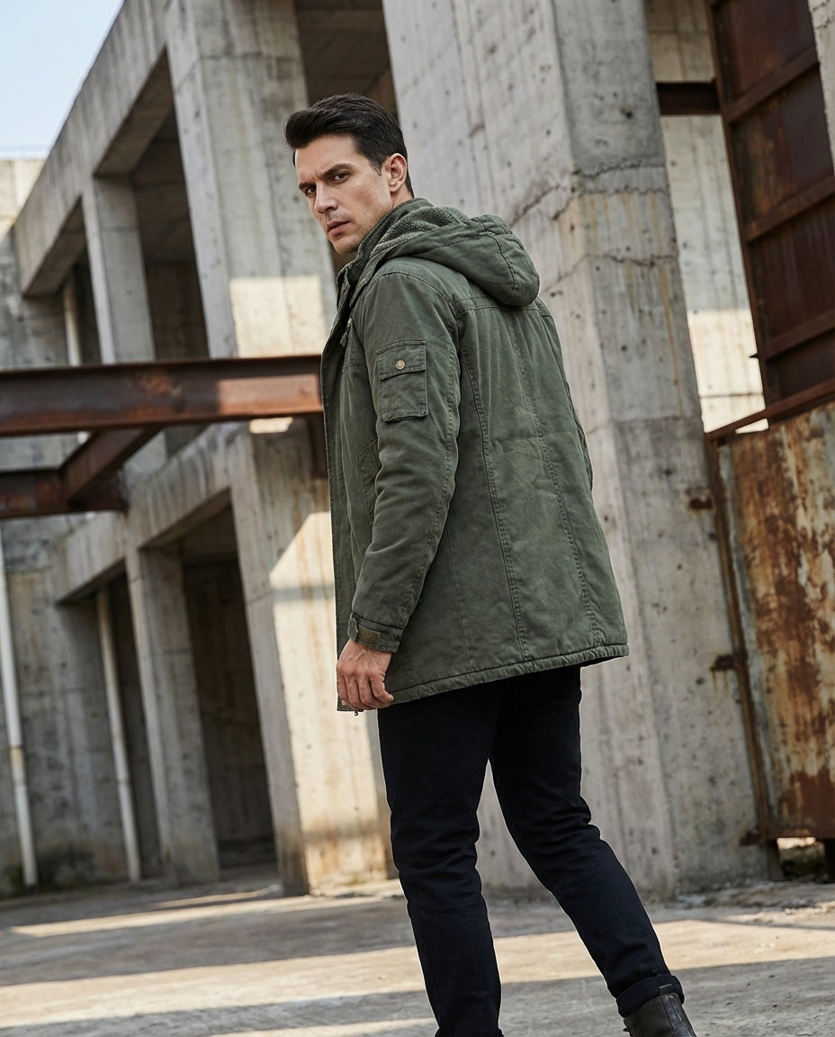 Nordelle™ Winter Coat – Men’s refined winter coat for everyday wear