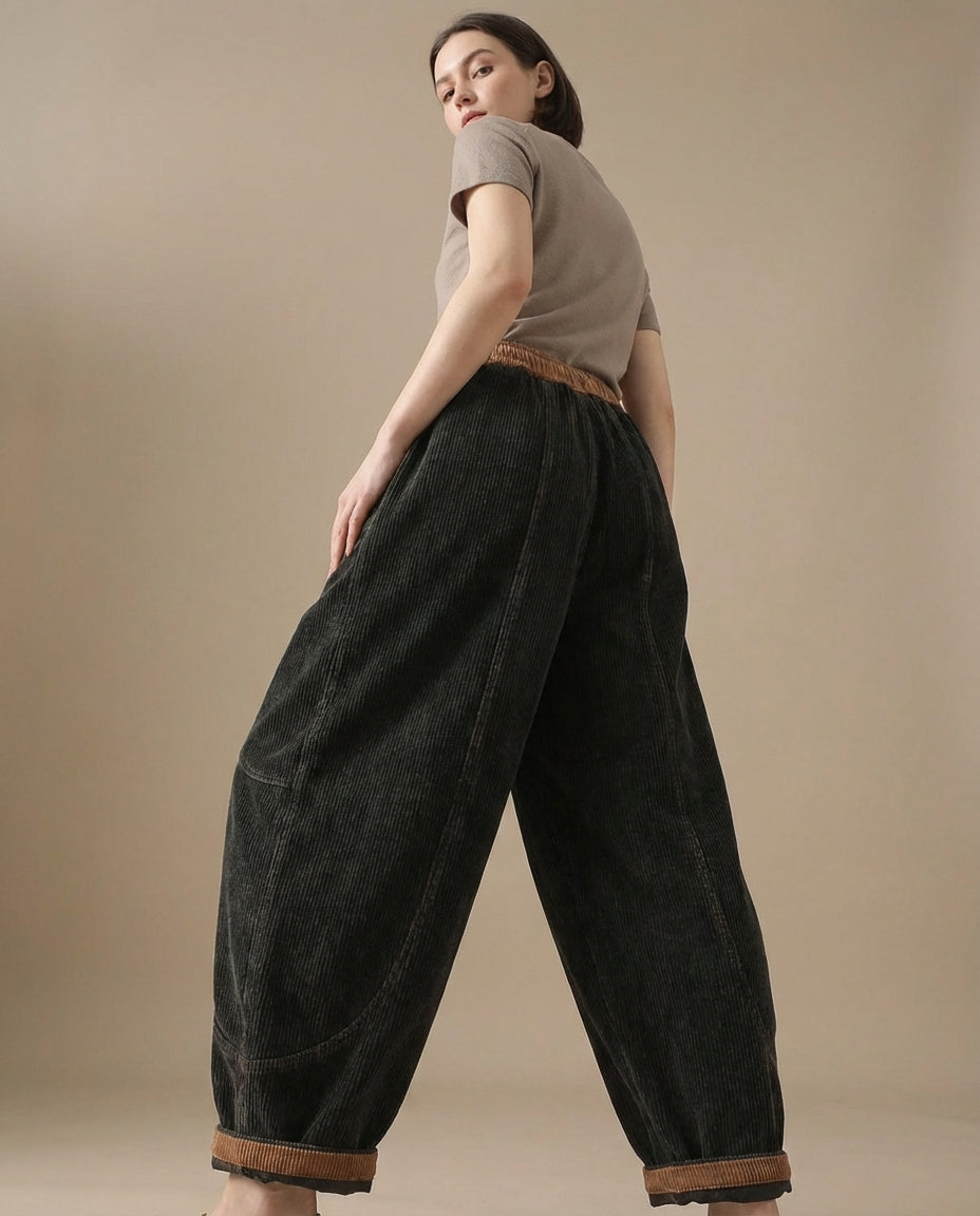 ZenWarm™ – Thermal fleece-lined harem pants