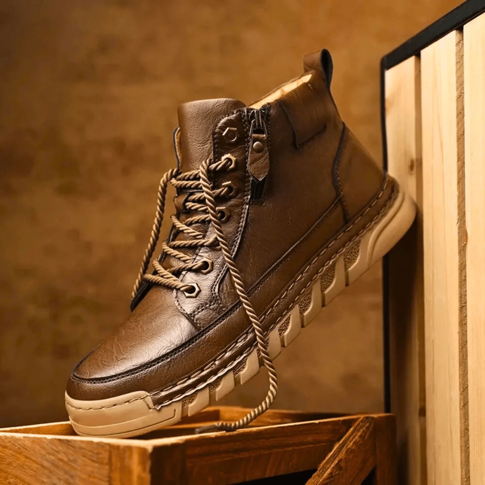 Apollo™ – Bottes urbaines haut de gamme en cuir