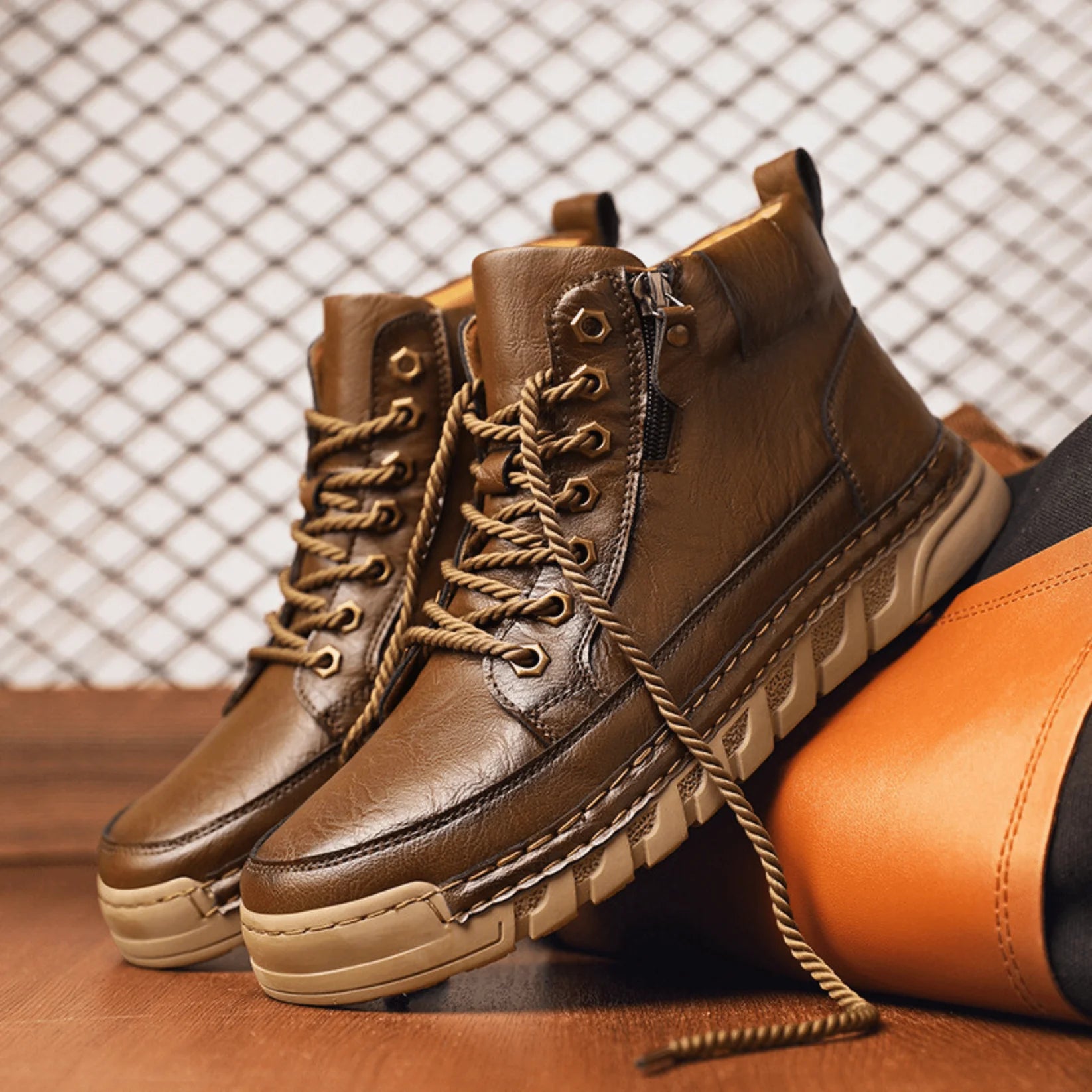 Apollo™ – Bota de Cuero Urbana Premium