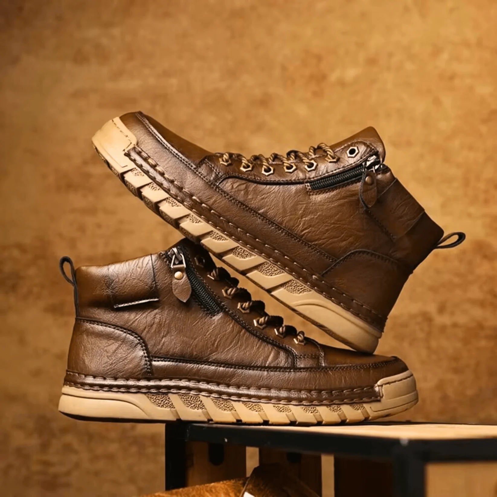 Apollo™ – Bota de Cuero Urbana Premium