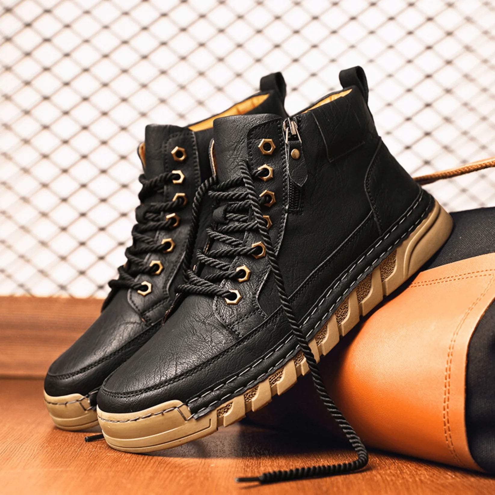 Apollo™ – Bota de Cuero Urbana Premium