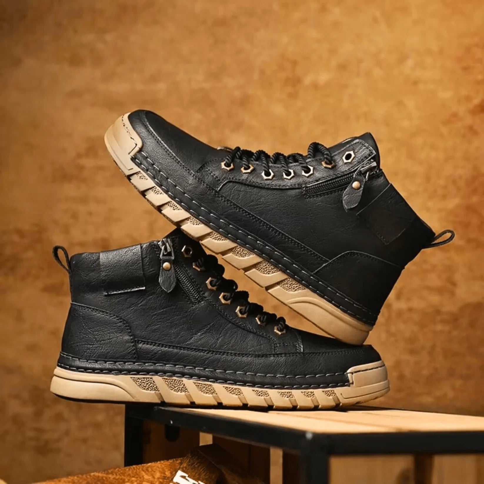 Apollo™ – Bota de Cuero Urbana Premium