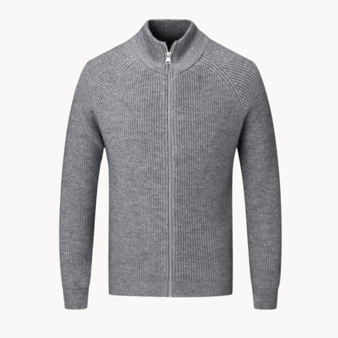 Colton Kaschmir-Pullover mit Reißverschluss | Lupi