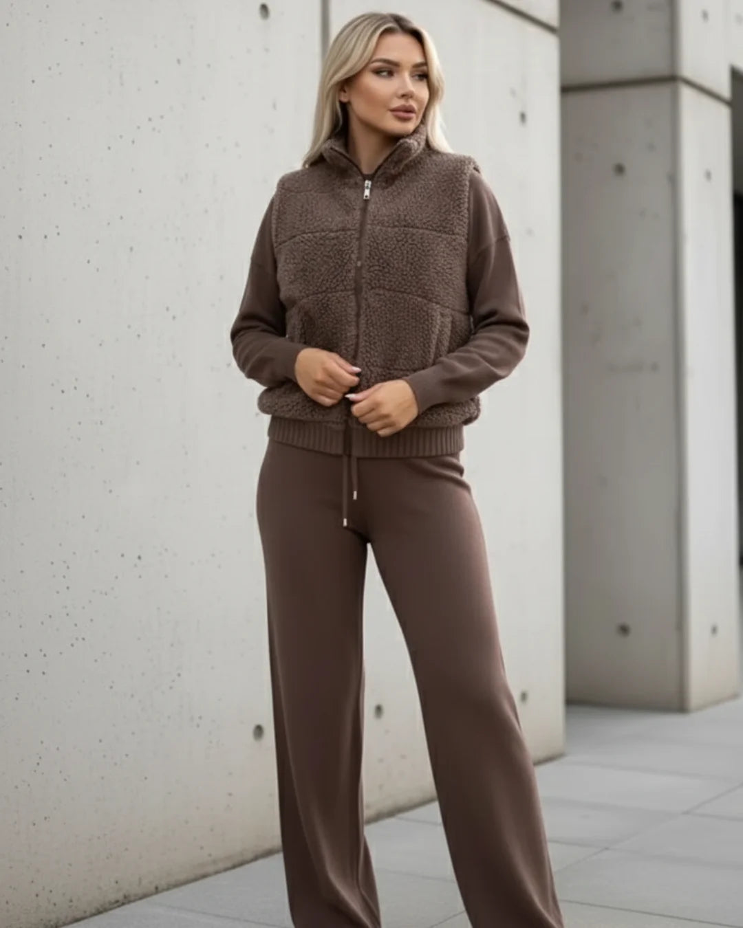 Nuvia™ – 3-Piece Cozy Chic Lounge Set