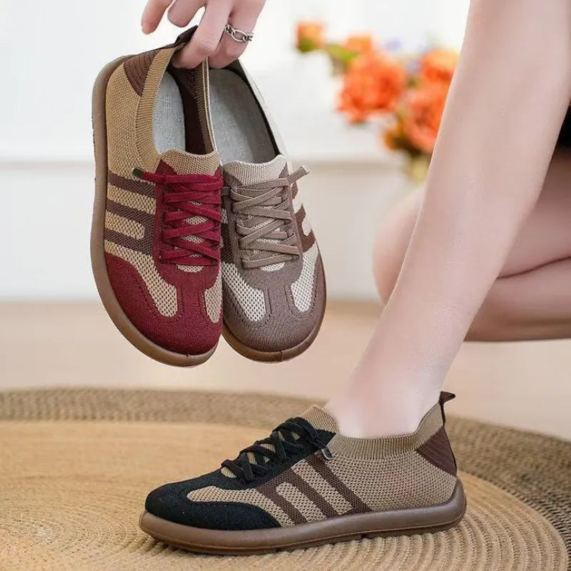 ErgoNova™ – Orthopedic Women’s Sneaker with Breathable Knit
