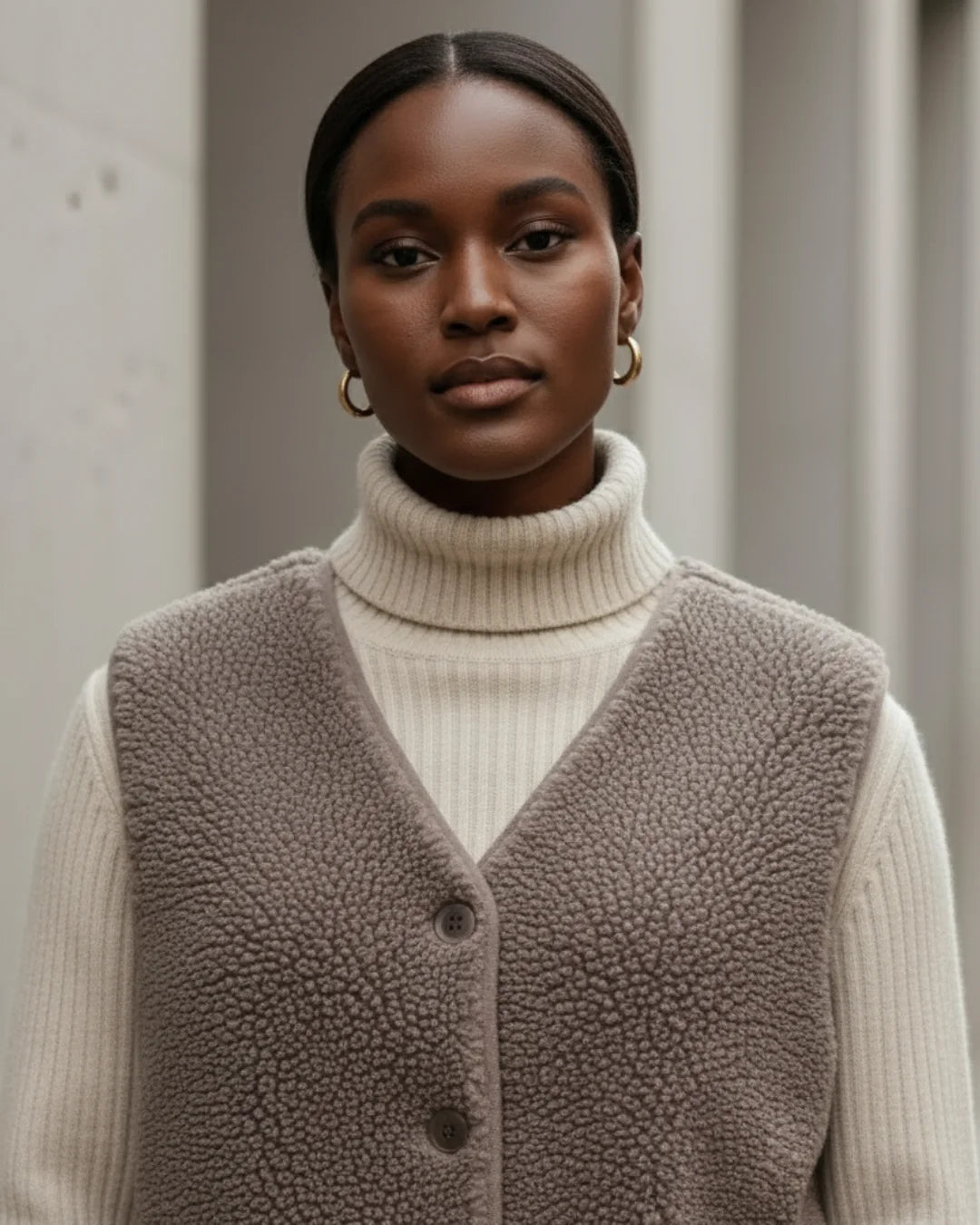 Solene™ – Parisian Wool Cardigan for Effortless Elegance