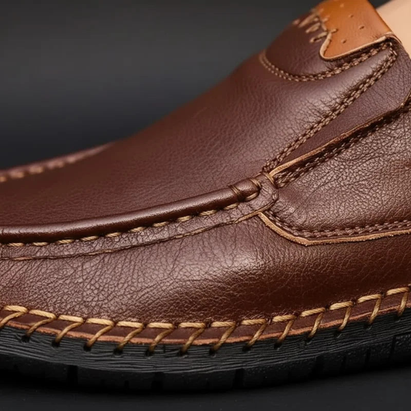 Bravon™ – Premium Leather Comfort Shoes for Men
