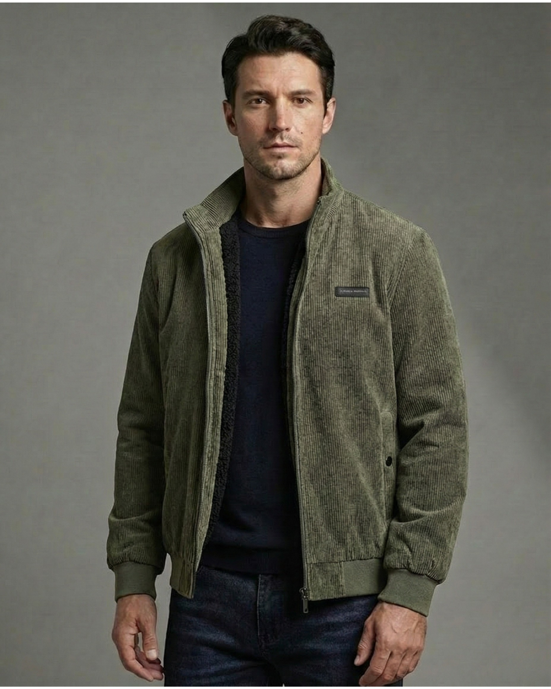 Nordhelm™ – Windproof insulated winter jacket for men